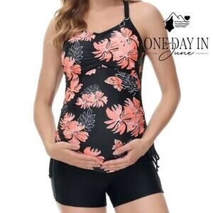 Maacie Maternity Tankini Swimsuit Size M